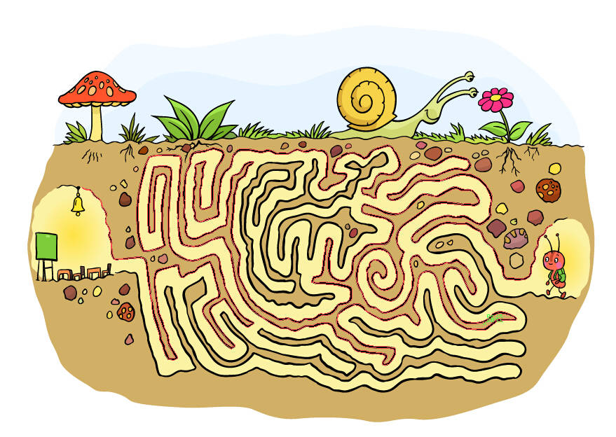 找不同和走迷宫具考验孩子们的观察力和专注力快收藏玩吧