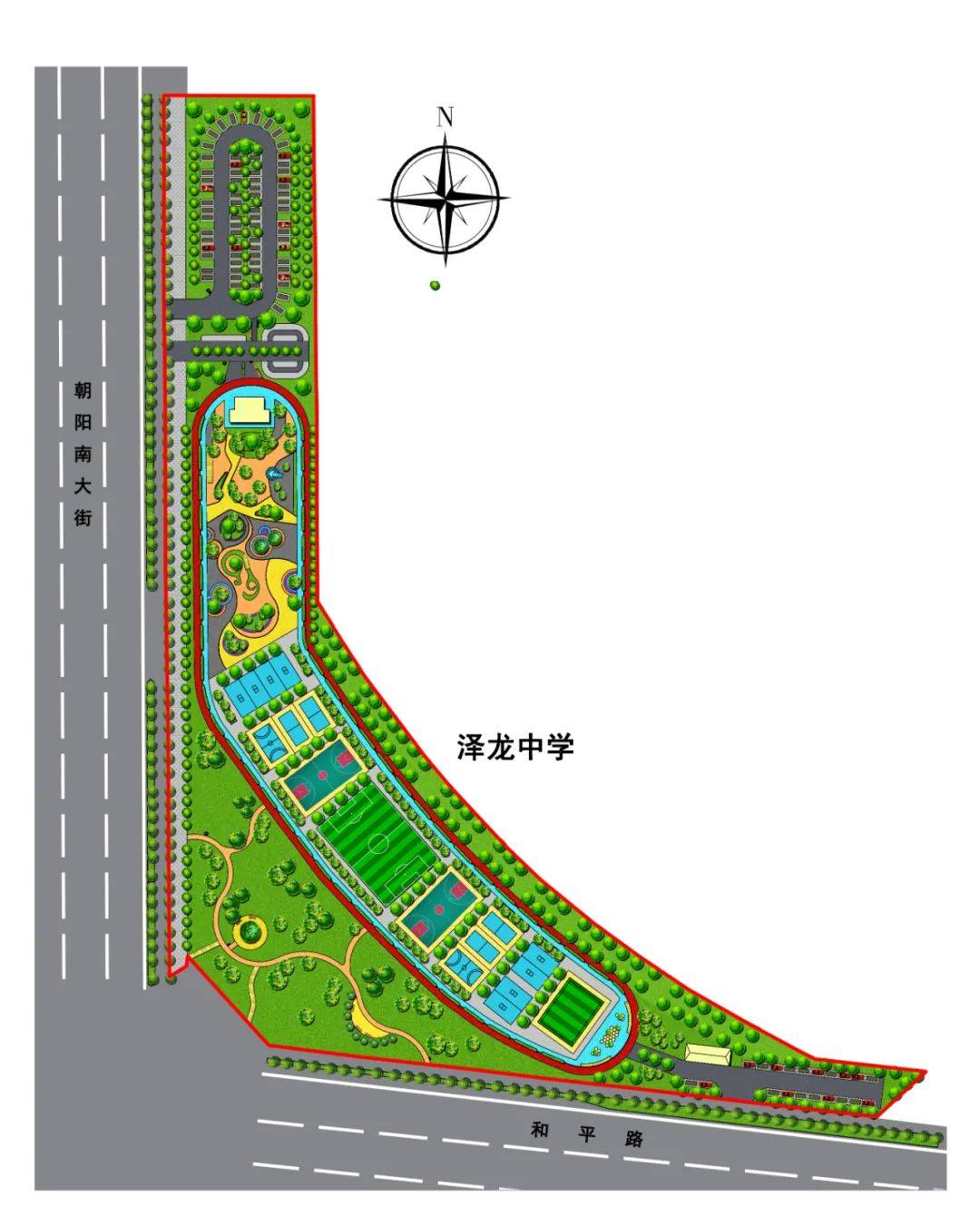 清苑5万平方米的体育公园建设正酣 预计6月完工_休闲_绿化_设计