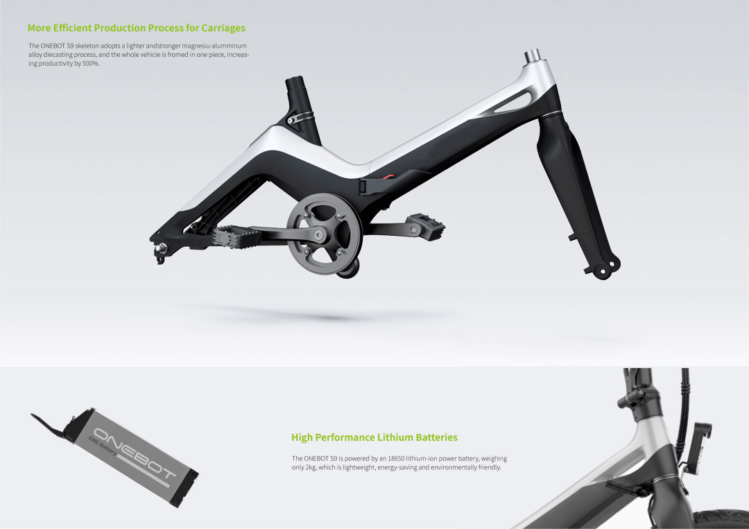 恩创科技-镁合金压铸件应用：电动自行车压铸件