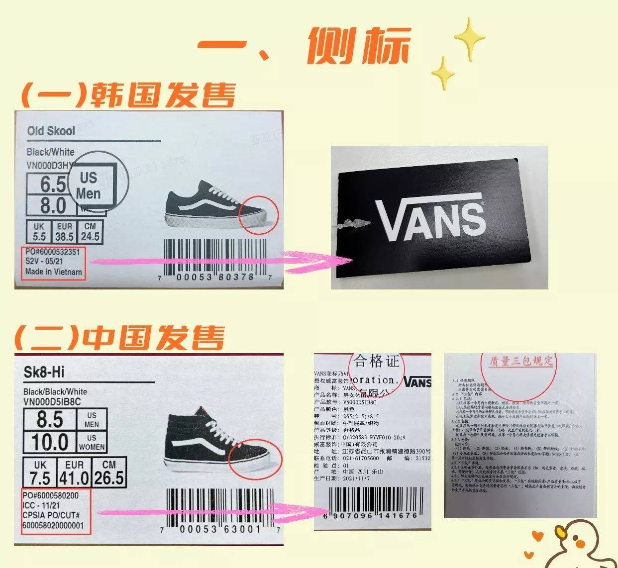 vans怎么看真假秘籍泄露vans鉴别的核心全在这