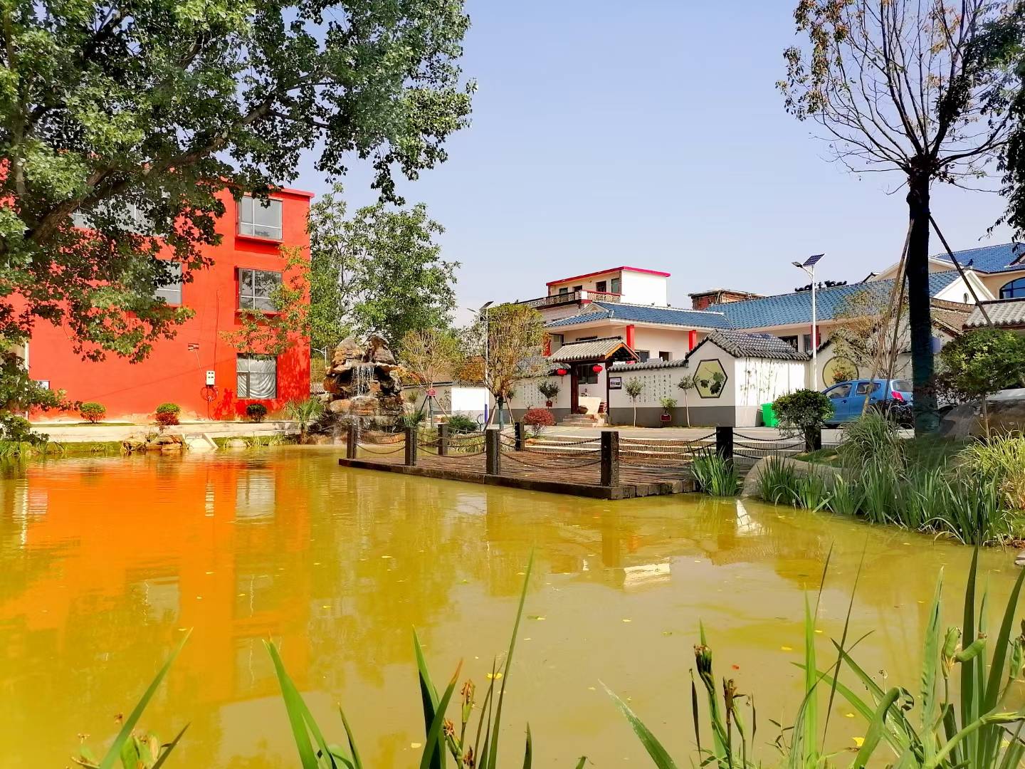 美丽乡村 67文渠镇李洼村_李洼村