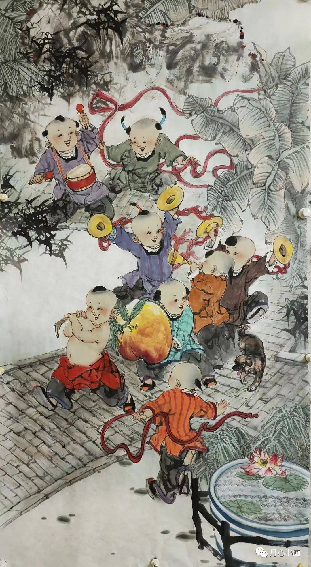 大气恢弘趣味传神人物画家董继新
