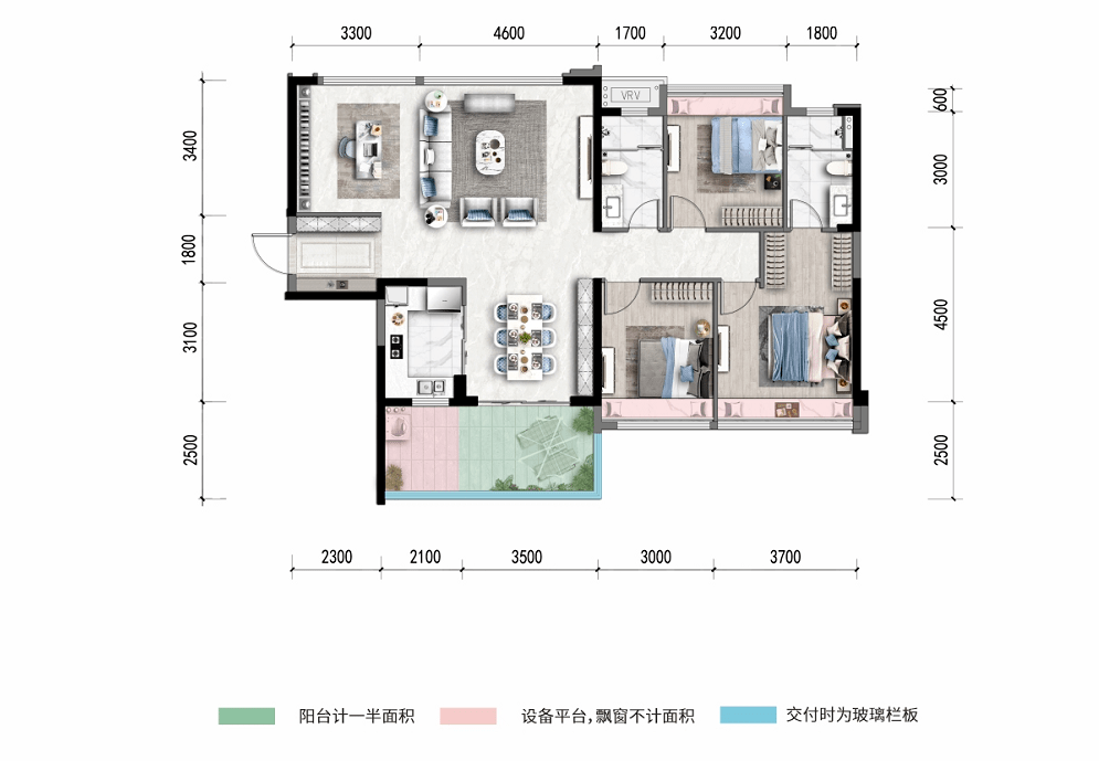 中海观云府户型流出看完很心疼汕头改善买家