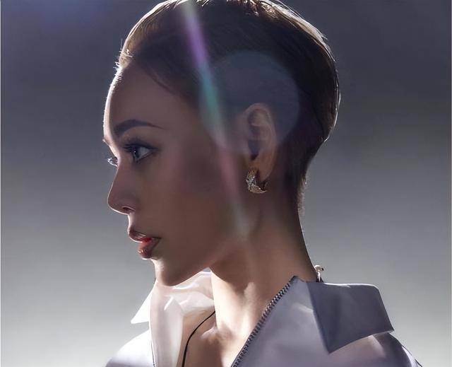 前两天曝光的侧面照,更是秒杀一众浪姐,这去世道姑头,除了宁静几乎没