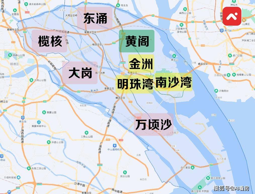 自贸区七周年,进击的南沙楼市,机会在哪?_广州站_板块_地铁