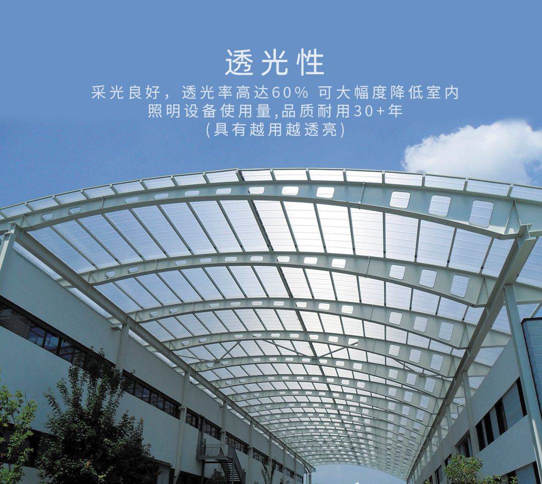 pvc半透明瓦的性能简介