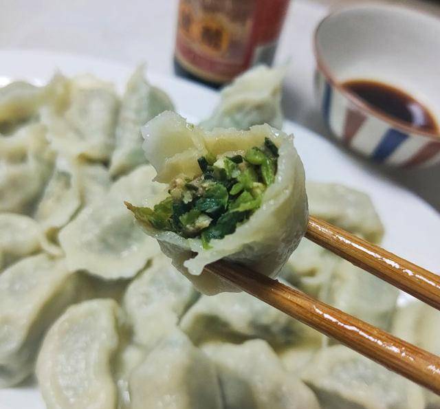 猪肉野菜饺子，味道鲜美，滋味超赞_清水_备用_面团