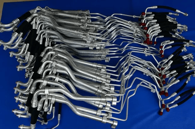 汽车空调铝管碳氢清洗案例