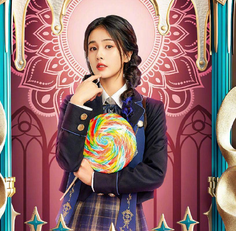 原创奔跑吧9全员海报白鹿baby制服比美蔡徐坤的画报才绝了