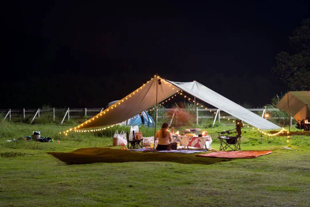开着奇骏吃着火锅探秘广东小众露营地用天幕撑起远方特别任务