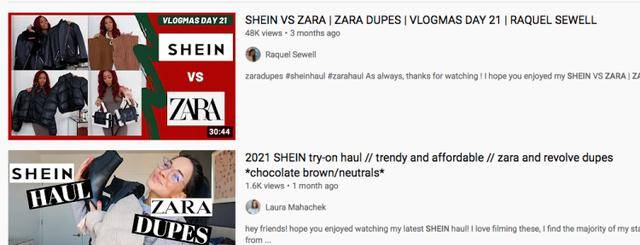 SHEIN VS ZARA, ZARA DUPES, VLOGMAS DAY 21