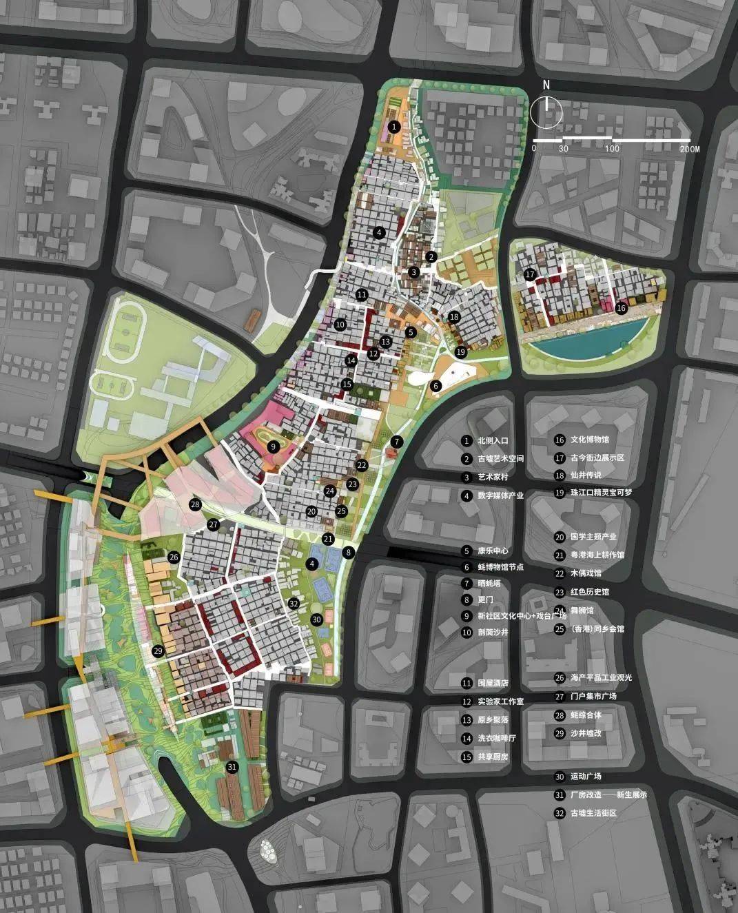 获奖:沙井大街片区重点城市更新单元城市设计_项目名称_历史_沙井