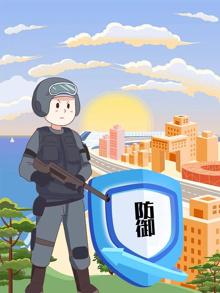 它是主权国家拥有保卫自己的生存和独立的权利.