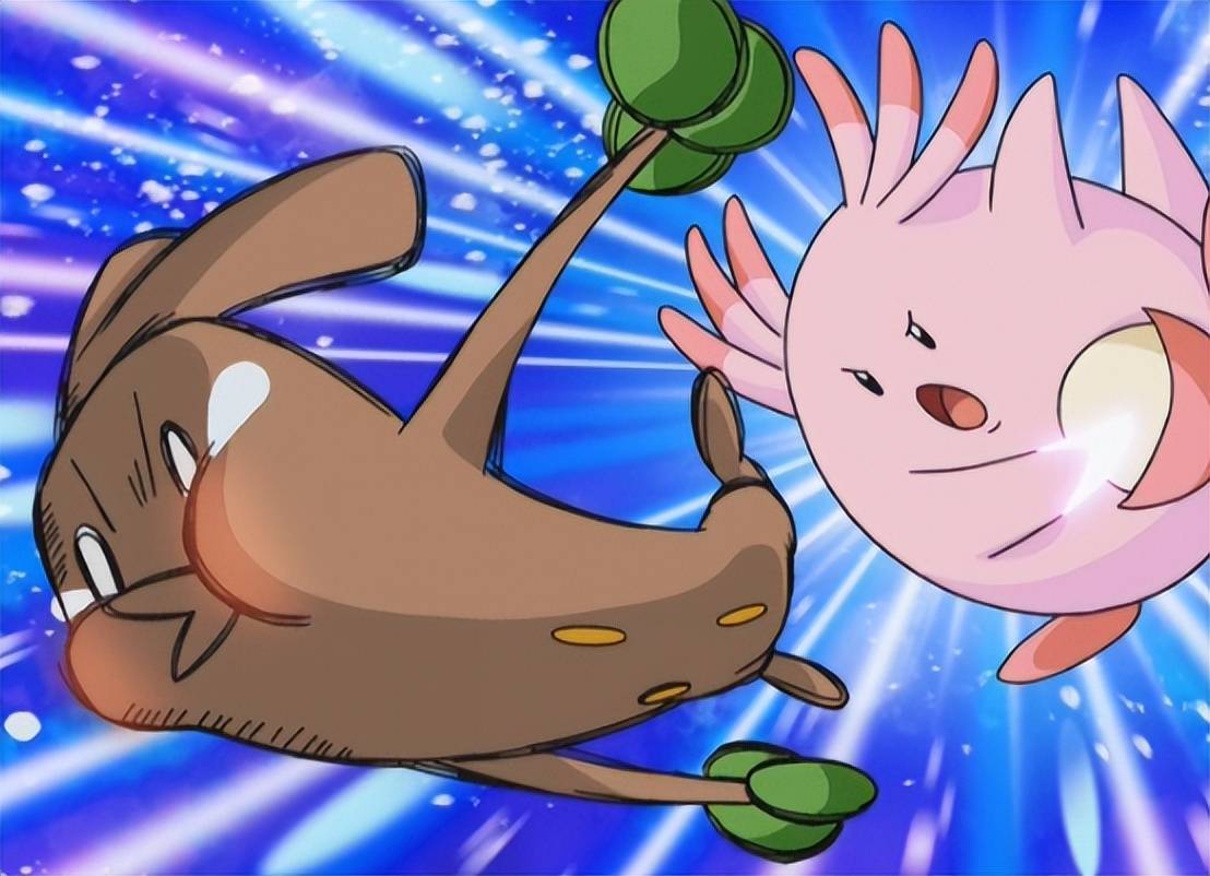 《宝可梦》效果一直在变的连续招式代表,动画里常见的连环巴掌!