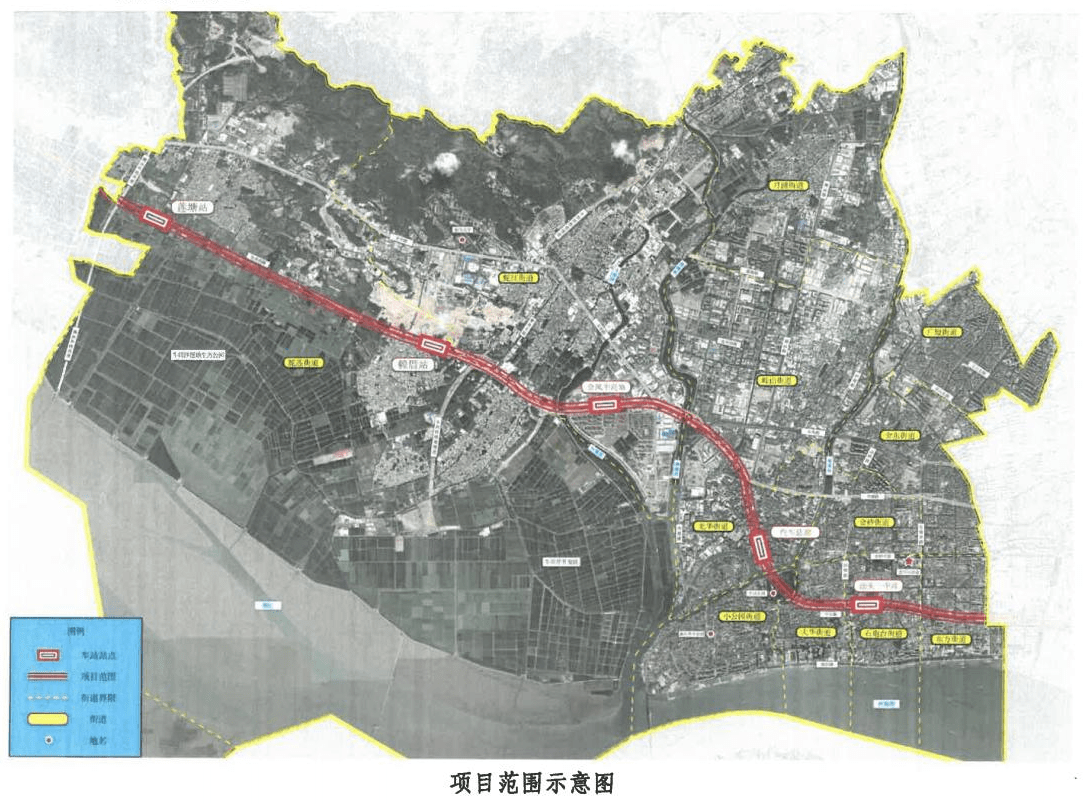 粤东城际铁路项目金平段设五个站点征拆范围涉及八个街道相关信息公示