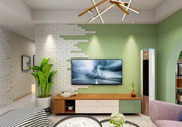 30款海龟梦艺术漆电视背景墙,轻松打造高颜值客厅!