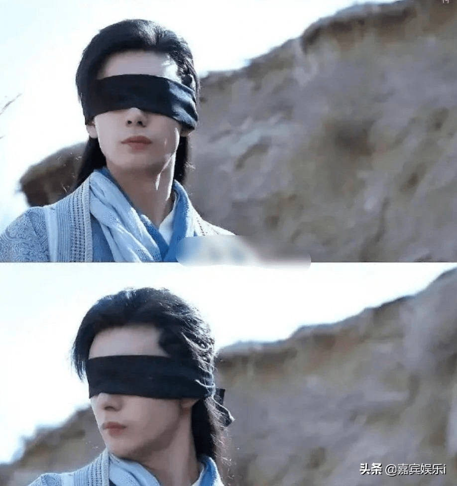 蒙眼造型多美肖战的魏无羡鹿晗的陈长生成毅的司凤都好绝色
