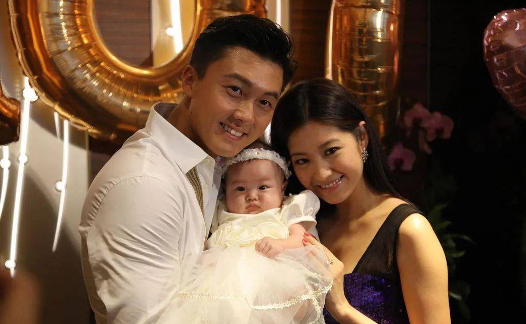 原创王浩信陈自瑶8岁女儿曝光真容漂亮啊出道完全ok