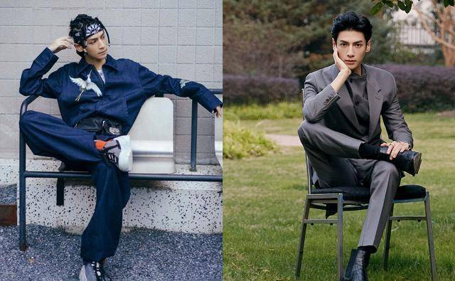 古装美男子令人怦然心动,街头酷帅风格让人不敢认