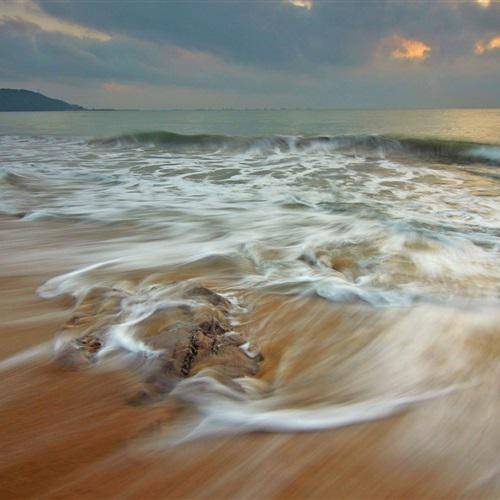 夕阳风景头像,海面上的夕阳唯美风景美醉了