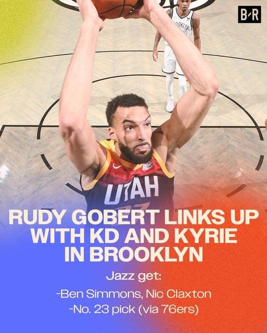 原创魔鬼筋肉人戈贝尔晒最新训练照三届dpoy或是篮网交易目标