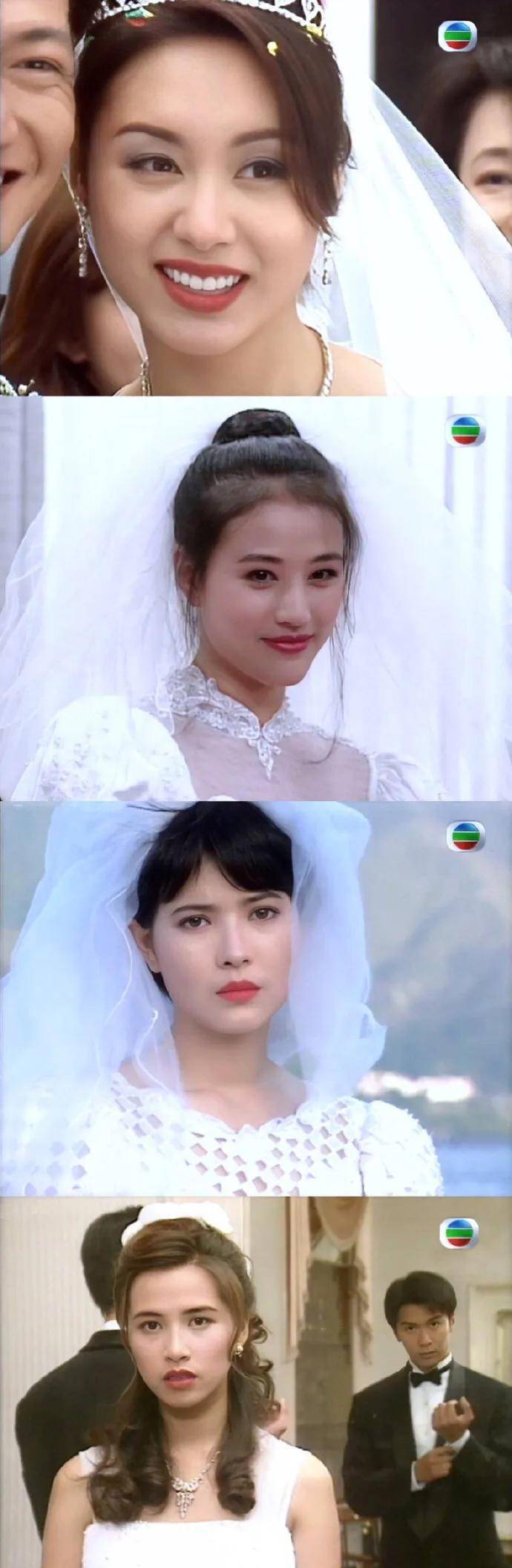 原创盘点港剧里曾经穿过婚纱的明星是不是每个人美得都不一样