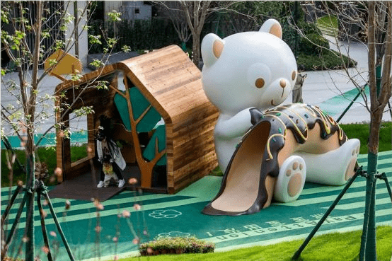 我们为童心打造三大主题乐园——海洋,森林,太空,由旭辉ip"小旭"分别