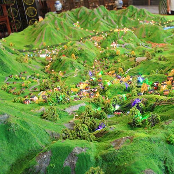 旅游景区沙盘模型制作