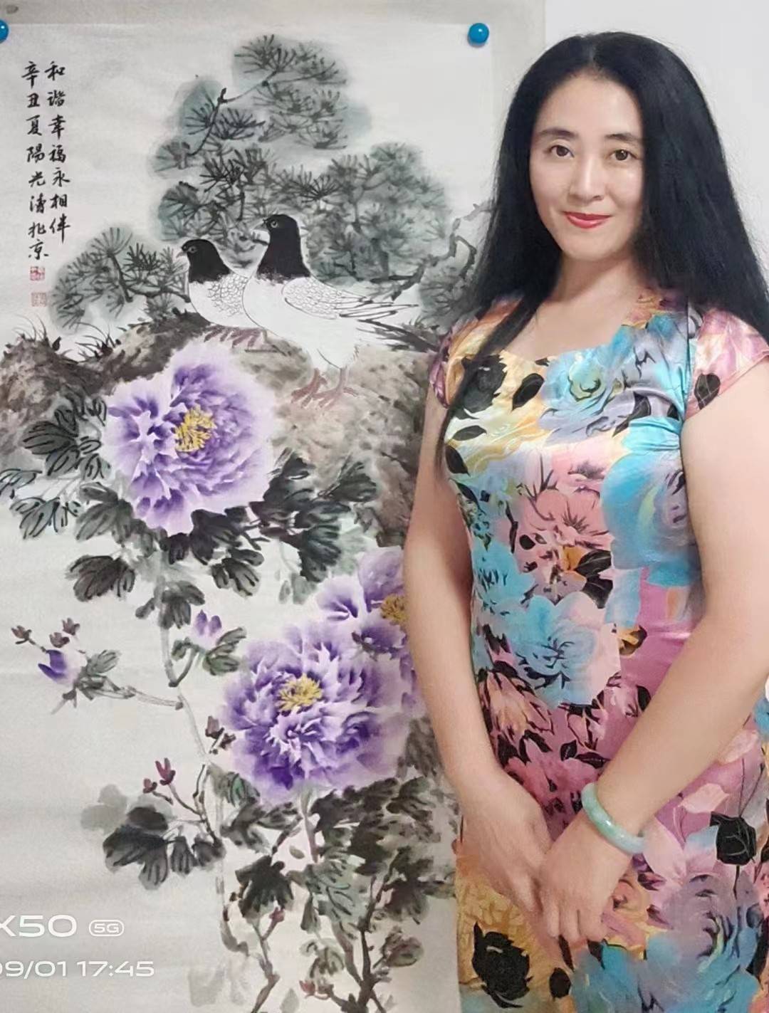 中国知名女画家排名图片
