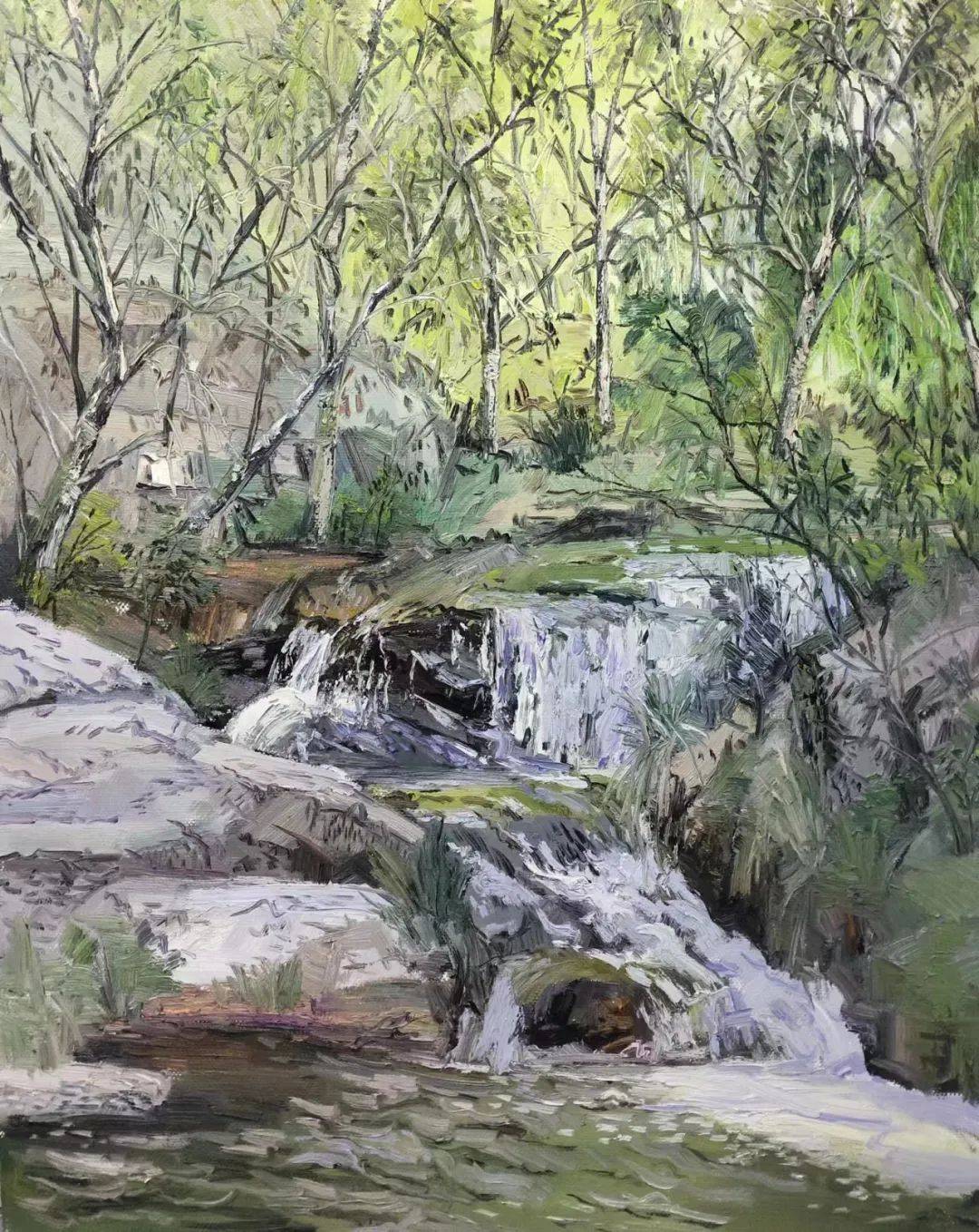 全国艺术名家党石头油画作品专辑