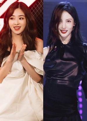 30岁金晨腿咚张含韵大长腿吸睛网友调侃姬气好重