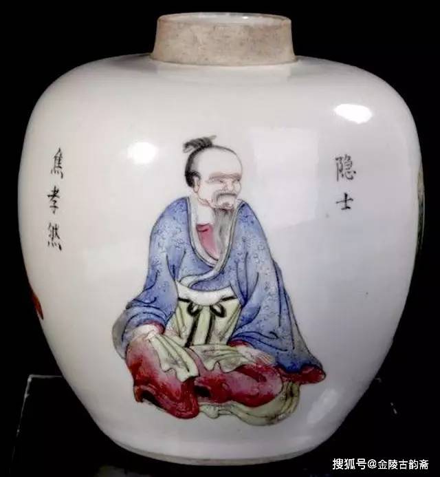 中国古美術　清時代　無双譜人物 清晚期“无双谱”人物瓷器赏析！_搜狐网