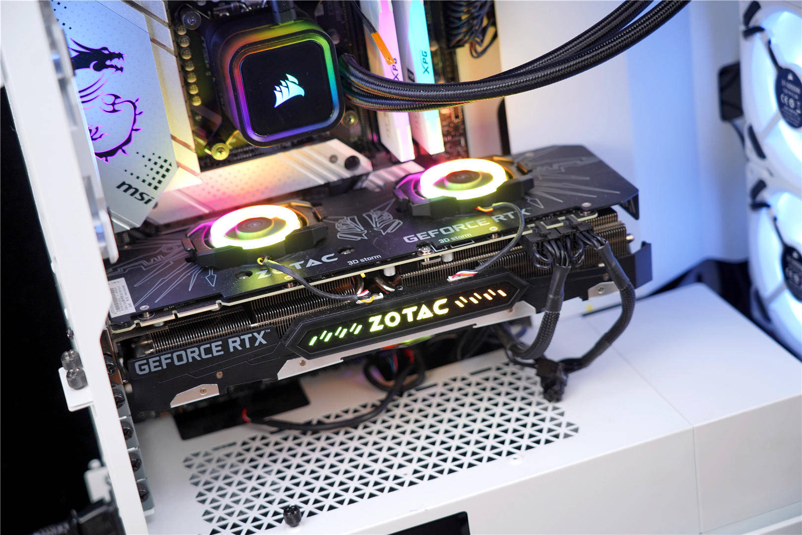 新款海盗船h150i elite水冷散热器驾到,颜值性能同在线_冷头_风扇