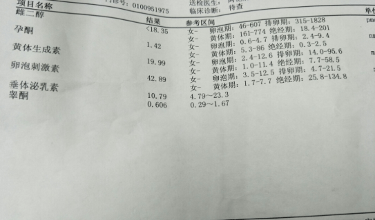 子宫肌瘤检查单图片