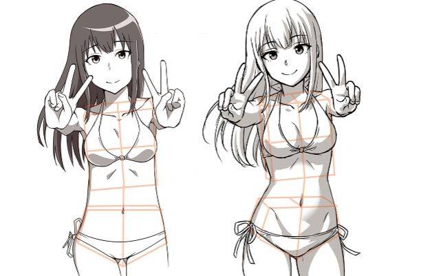 教你如何更好的画好人物肚子!教程非常简单,赶紧来看看叭