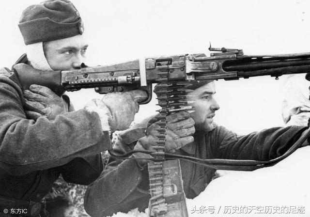 原创二战德国意大利北部战役哥德防线541高地德国mg42机枪的收割者