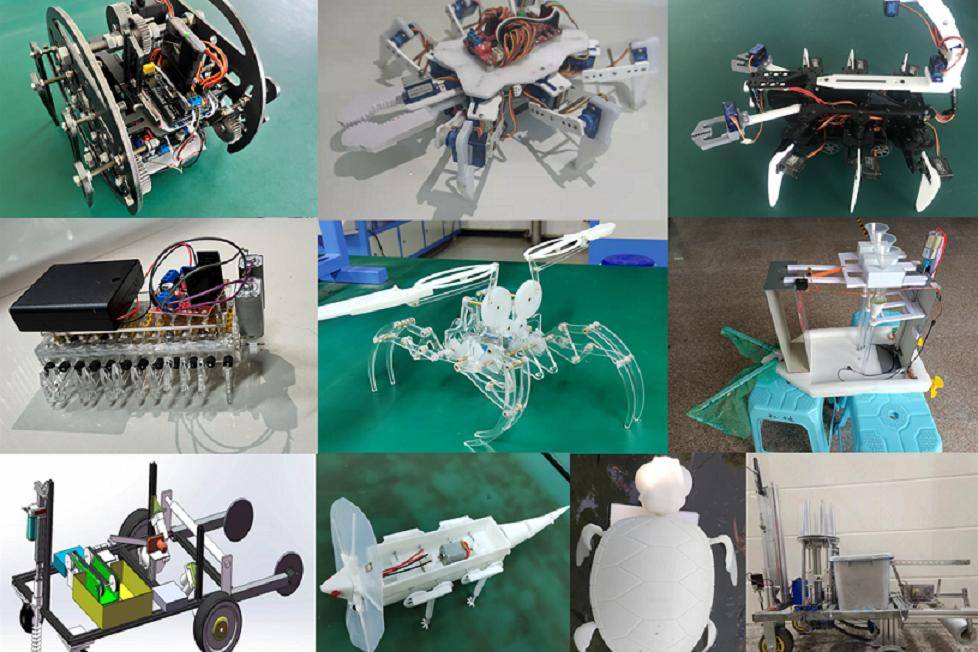 陕西国防职院在第十届全国大学生机械创新设计大赛省赛喜获佳绩_作品