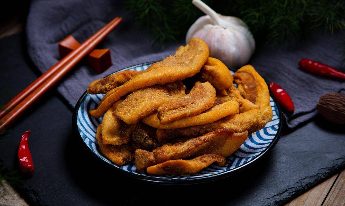 原创干炸五花肉做法五花肉怎么炸酥脆
