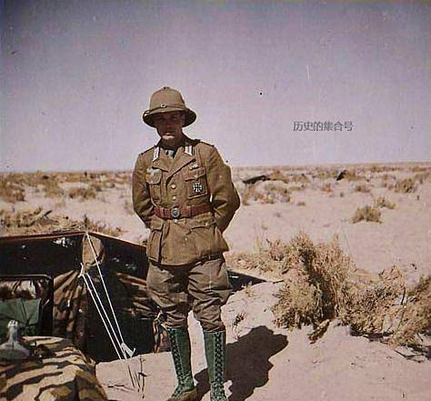 北非德军制服图片