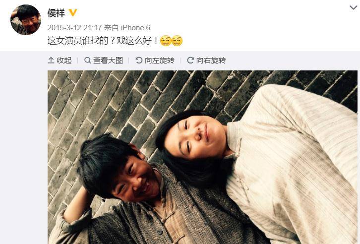 不老童星侯祥,9岁停止时尚,演了十几年儿子,与老婆同框像母子_时候