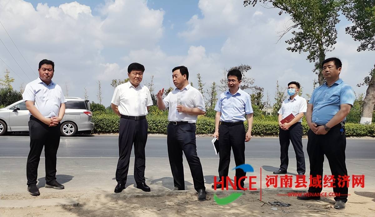 虞城县委书记白超调研重点项目建设工作