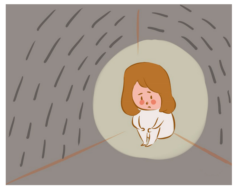 的压力以及不满的情绪积在内心当中,越想越觉得委屈,最后出现心理落差