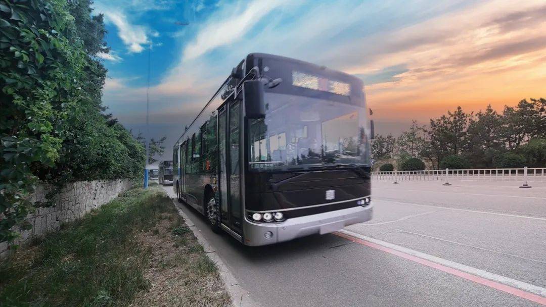 首度亮相中车电动c10批量交付威海公交