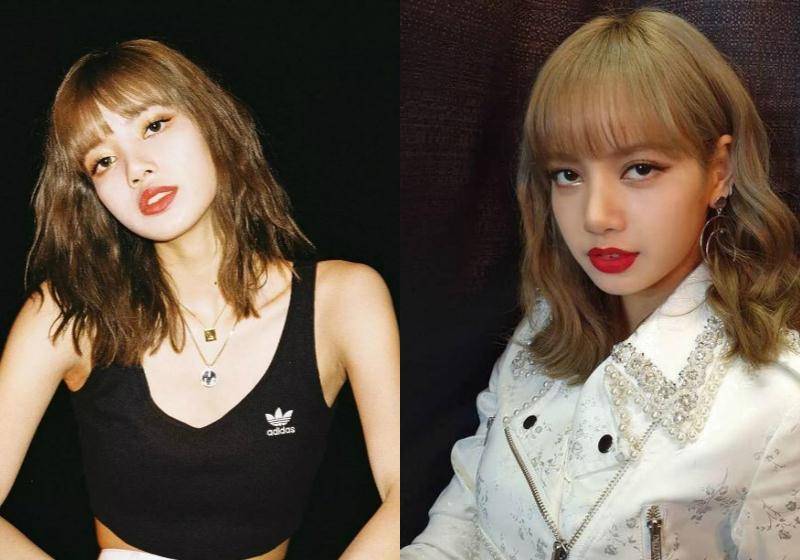 有一种美叫"lisa的短发",时而时尚,时而很可爱!_气质_锁骨_刘海