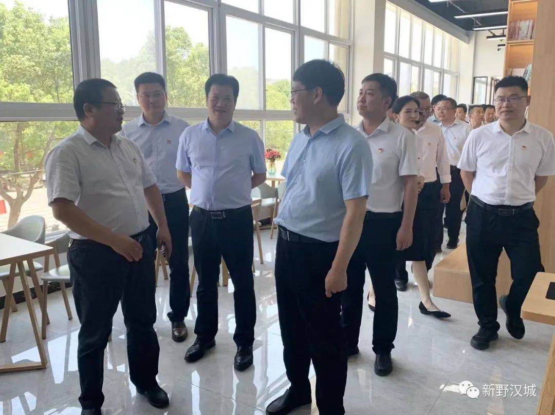 新野县委书记赵红亮调研指导汉城街道办五星支部创建工作