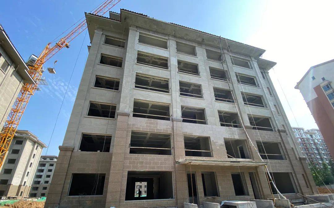 6月份美达原山天颐最新工程进度11819六层电梯洋房即将加推