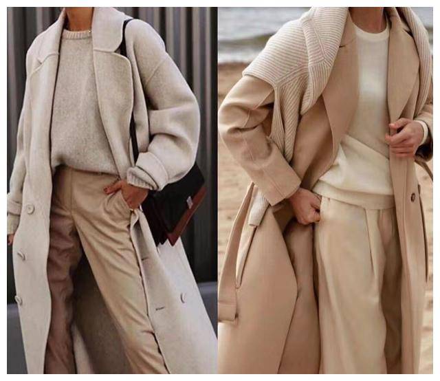 时尚模特们最会穿初冬看她们的大衣搭配保暖又有帅气风范