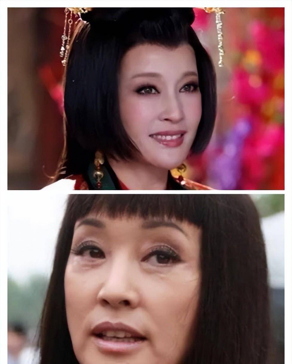 没了美颜滤镜,谁在装嫩一目了然,大眼袋,水桶腰,满脸皱纹沟壑_秦岚