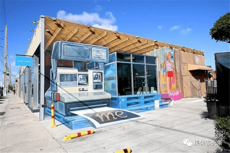 集装箱艺术展丨废弃工厂涂鸦改造摇身成为网红社区上海集装客