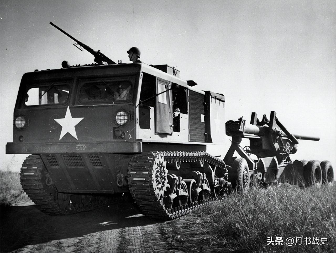 炮兵的"快乐车",二战m4高速重型火炮牵引车_弹药_重量_货箱